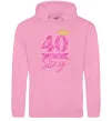 Жіноча толстовка (худі) 40 and still sexy Рожевий фото