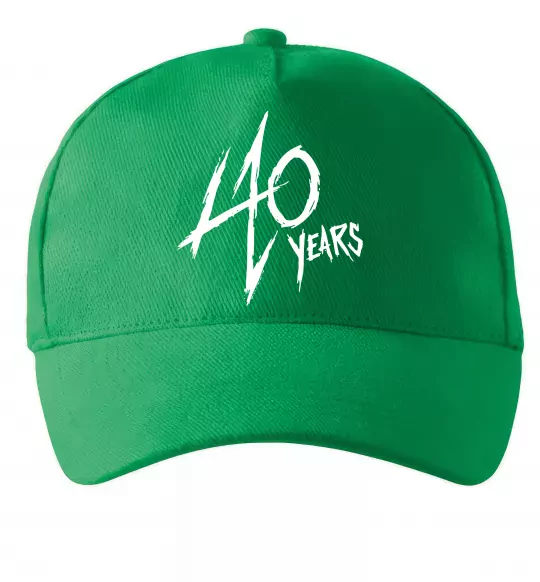 Кепка 40 years Зеленый фото