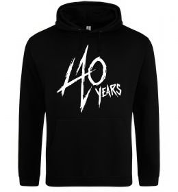 Женская толстовка (худи) 40 years