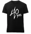 Чоловіча преміум футболка 40 years Чорний фото
