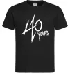 Мужская футболка 40 years Черный фото