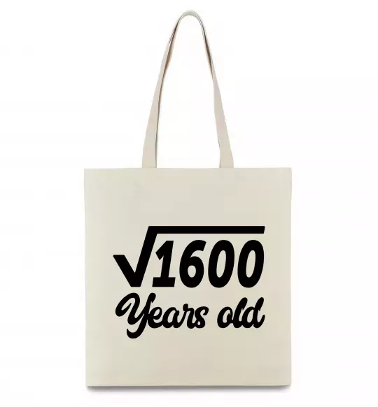 Эко-сумка Корінь з 1600 years old Бежевый фото