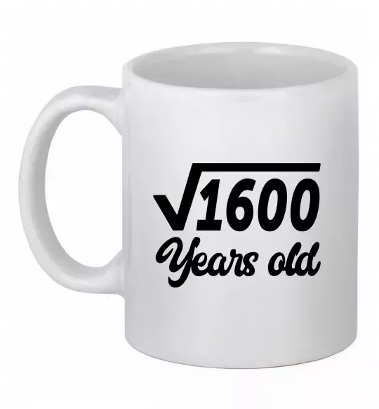 Чашка керамическая Корінь з 1600 years old Белый фото