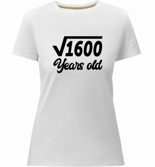 Жіноча преміум футболка Корінь з 1600 years old Білий фото