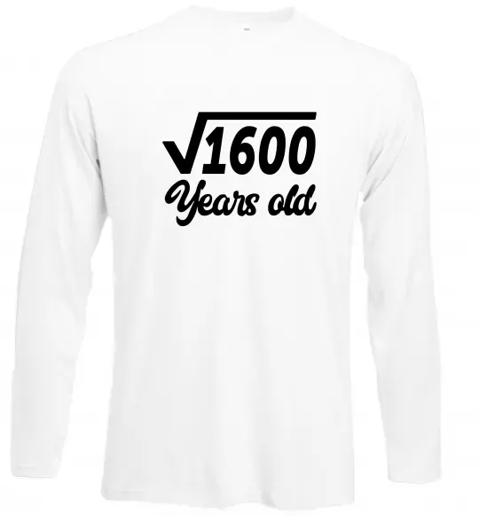 Лонгслив Корінь з 1600 years old Белый фото