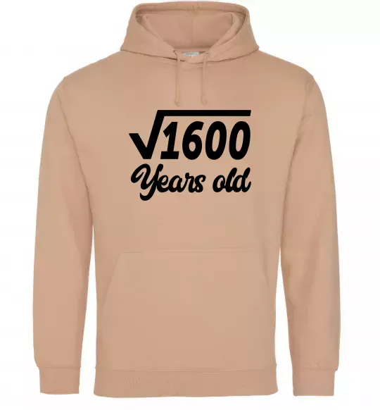 Чоловіча толстовка (худі) Корінь з 1600 years old Пісочний фото