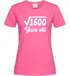 Женская футболка Корінь з 1600 years old Ярко-розовый фото