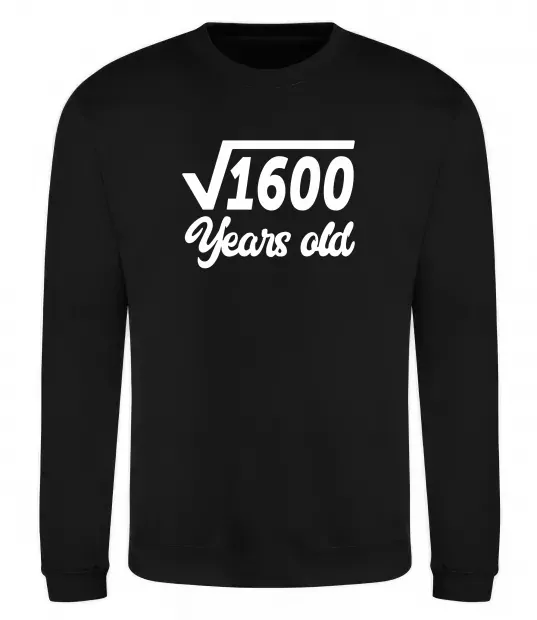 Світшот Корінь з 1600 years old Чорний фото