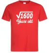 Мужская футболка Корінь з 1600 years old Красный фото