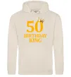 Чоловіча толстовка (худі) 50 Birthday king Таш фото