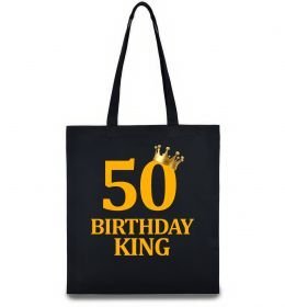 Эко-сумка 50 Birthday king