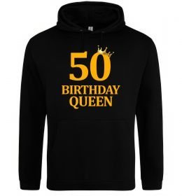 Женская толстовка (худи) 50 birthday queen