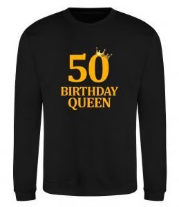 Світшот 50 birthday queen