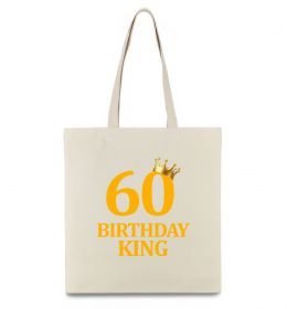 Еко-сумка 60 birthday king