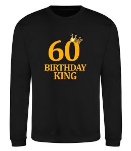 Свитшот 60 birthday king