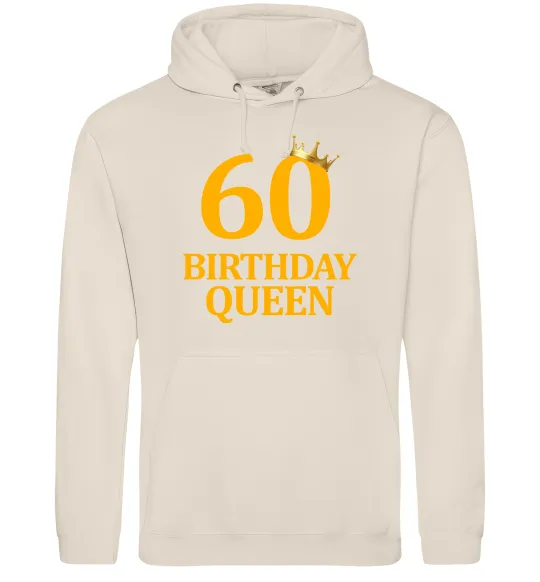 Жіноча толстовка (худі) 60 birthday queen Таш фото