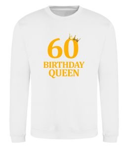 Світшот 60 birthday queen