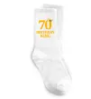 Носки 70 birthday king Белый фото