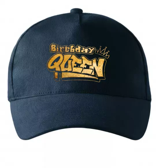 Кепка Birthday Queen Темно-синій фото