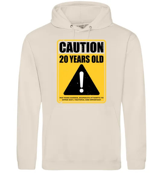Жіноча толстовка (худі) Caution 20 years old Таш фото
