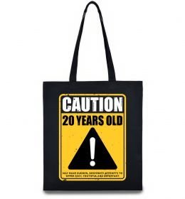 Еко-сумка Caution 20 years old