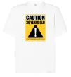 Футболка Оверсайз Caution 30 years old Белый фото