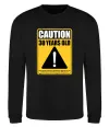 Свитшот Caution 30 years old Черный фото