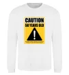 Свитшот Caution 50 years old Белый фото