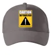 Кепка Caution 50 years old Серый фото