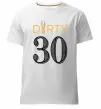 Мужская премиум футболка Dirty 30 beer Белый фото