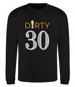 Свитшот Dirty 30 beer Черный фото
