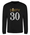 Свитшот Dirty 30 beer Черный фото