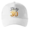 Кепка Dirty 30 golden Белый фото