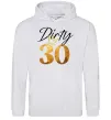 Жіноча толстовка (худі) Dirty 30 golden Сірий меланж фото