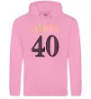 Мужская толстовка (худи) Dirty 40 beer Розовый фото