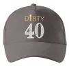 Кепка Dirty 40 beer Серый фото