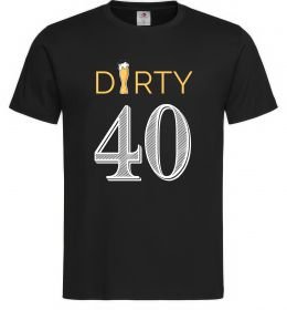 Мужская футболка Dirty 40 beer Мужская футболка Dirty 40 beer