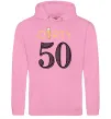 Мужская толстовка (худи) Dirty 50 beer Розовый фото