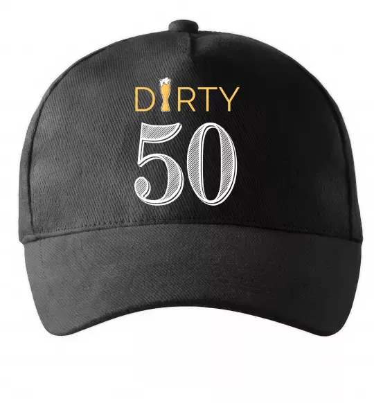 Кепка Dirty 50 beer Черный фото