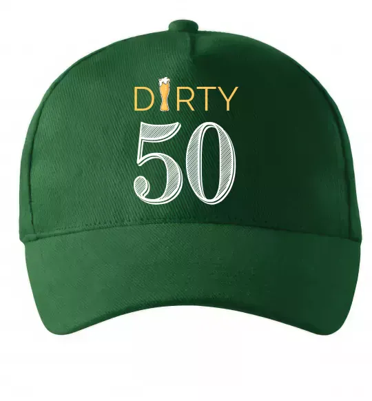 Кепка Dirty 50 beer Темно-зеленый фото