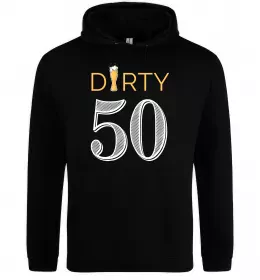 Женская толстовка (худи) Dirty 50 beer Черный фото