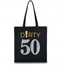 Еко-сумка 50 років щоб виглядати так привабливо Чорний фото