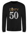 Свитшот Dirty 50 beer Черный фото