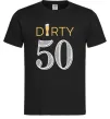 Чоловіча футболка Dirty 50 beer Чорний фото