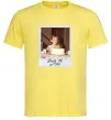 Мужская футболка Dirty 30 Ваше дитяче фото Лимонный фото