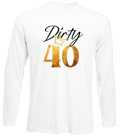 Лонгслив Dirty 40 golden