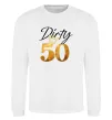 Свитшот Dirty 50 golden Белый фото