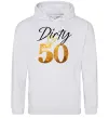 Жіноча толстовка (худі) Dirty 50 golden Сірий меланж фото