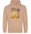 Жіноча толстовка (худі) Dirty 50 golden Пісочний фото