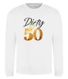Світшот Dirty 50 golden Білий фото